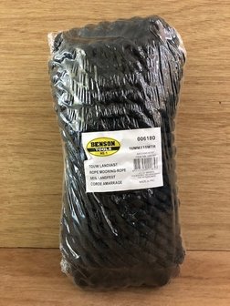 Touw landvast zwart 16mm x 15m.