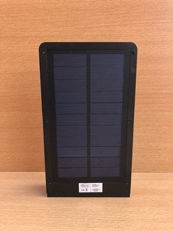 Buitenlamp LED Solar met bewegingssensor 2,5 watt.