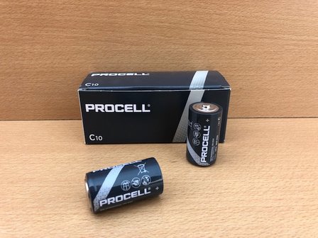 Duracell batterij C-size Procell 1,5 volt.