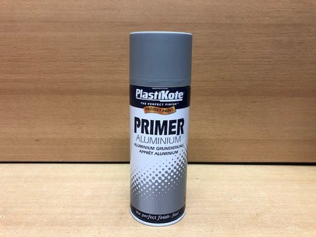 Spuitbus Plastikote Aluminium primer 400 ml.