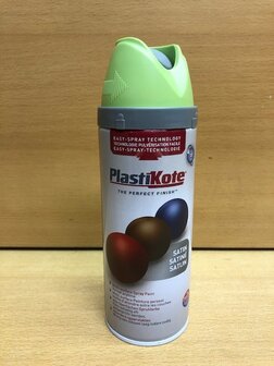 Spuitbus PlastiKote Satin Pistachio 400ml.