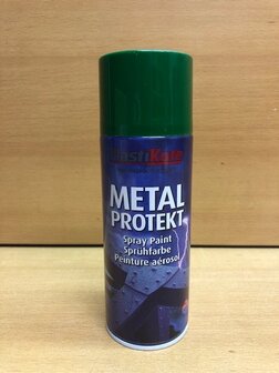 Spuitbus PlastiKote metal protekt groen 400ml.