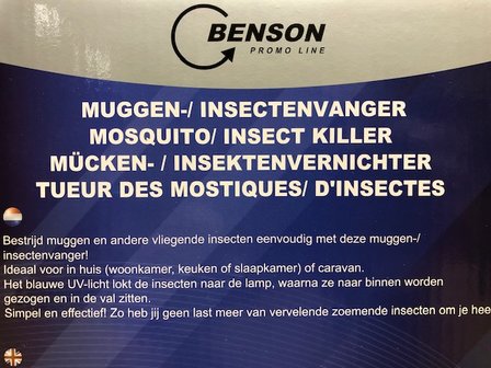 Muggen / Insectenvanger UV licht.