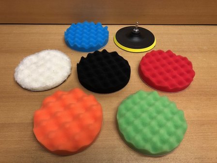 Poetspad set 150mm 7 dlg.
