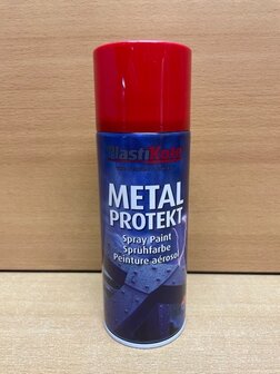 Spuitbus PlastiKote metal protekt rood 400ml.
