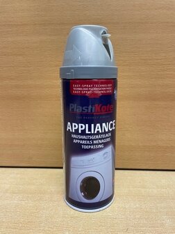 Plastikote apparatenlak satin chrome 400ml.