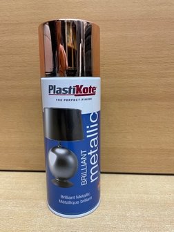 Spuitbus PlastiKote Metallic Antiek Goud 400 ml.