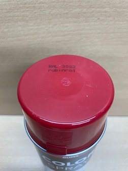 Spuitbus Color Spray robijn rood RAL3003 400ml.