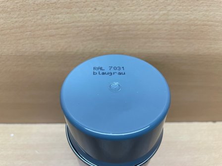 Spuitbus Color Spray blauwgrijs glans RAL7031 400ml.