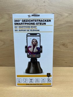 360&deg; Gezichtstracker smartphone steun.