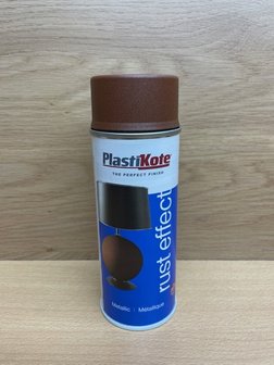 Spuitbus Plastikote roest effect metalic 400ml.