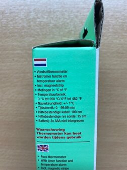 Keuken (vlees) thermometer digitaal.