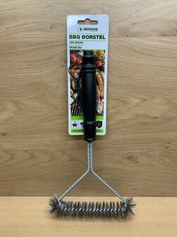 BBQ borstel 30x15cm.