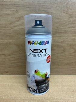 Dupli-Color Next Generation satijn mat grijs 400ml.