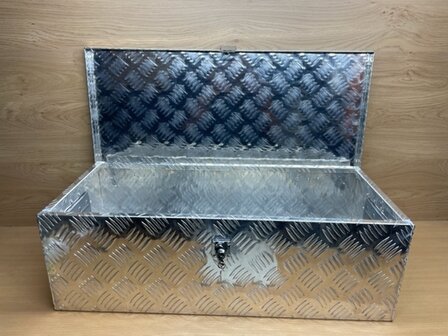 Toolbox aluminium 77x35x25cm.