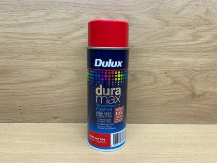 Dulux DuraMax rood hot lips 400ml.