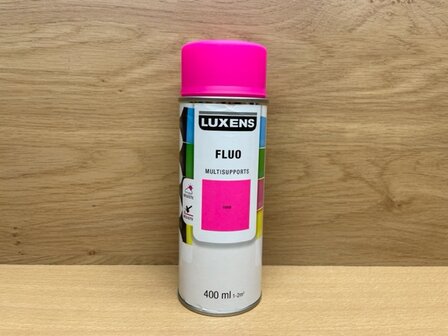 Spuitbus Luxens fluor rose 400ml.