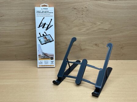 Tablet- en laptopstandaard opvouwbaar.