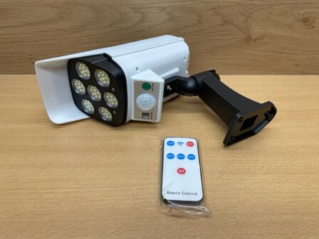 Camera dummy solar, sensor met LED.