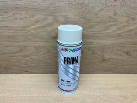 Dupli-Color licht ivoor RAL1015 glans 400ml.