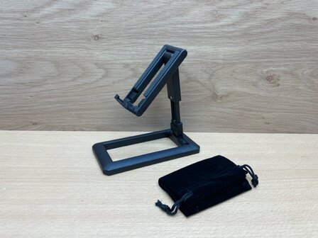 Telefoonhouder opvouwbaar 7x14x5cm.