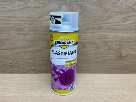 Spuitbus Bricorama vernis plastificant 400ml.