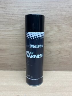 ProMeister spuitbus heldere vernis lak 500ml.