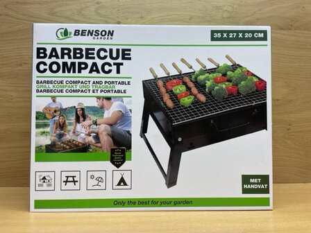 BBQ compact 35x27x20cm.