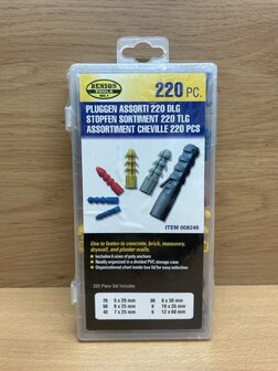 Assortimentsdoos pluggen 220 dlg.