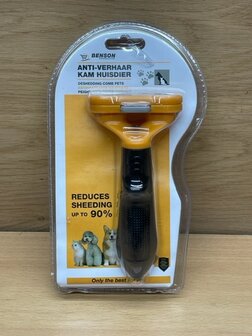 Anti-verhaar kam huisdier.