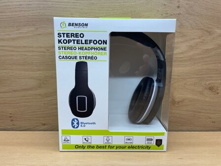 Koptelefoon stereo bluetooth.