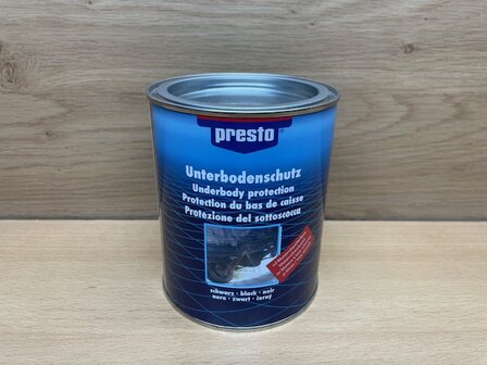 Presto bodembeschermer zwart 1,3 kg.