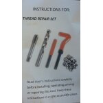 Schroefdraad reparatie-set metalen koffer 131-delig.