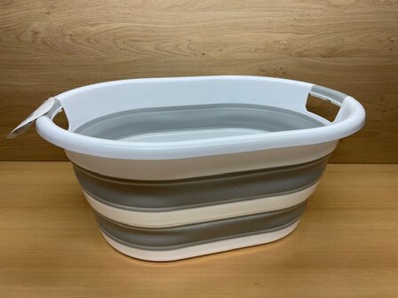 Wasmand opvouwbaar ovaal 39 liter.