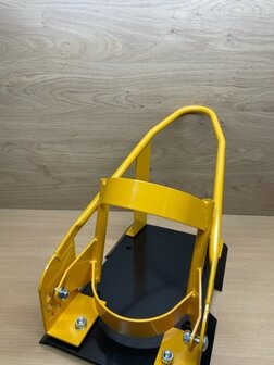 Inrij klem voor motorfiets.
