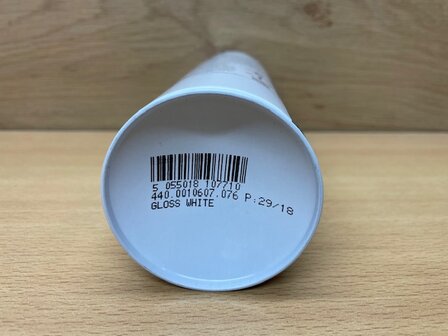 Plastikote plastic spray wit glans 400ml.