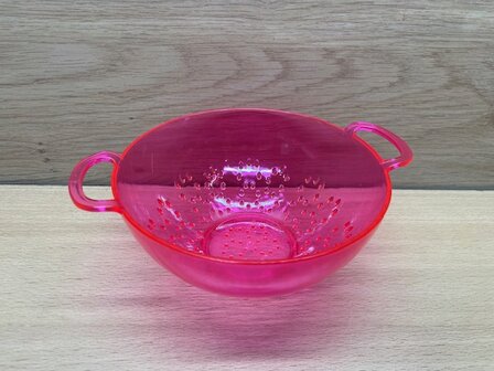Vergiet kunststof rose &Oslash; 15cm.