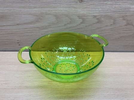 Vergiet kunststof groen &Oslash; 15cm.