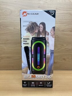 Bluetooth karaoke speaker N-Gear LGP24C.