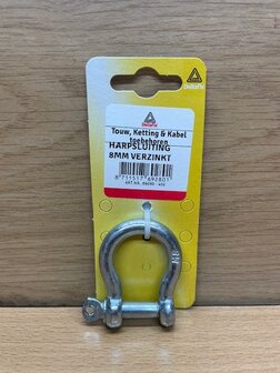 Harpsluiting Deltafix 8mm.