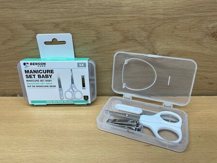 Manicureset baby 3 dlg.