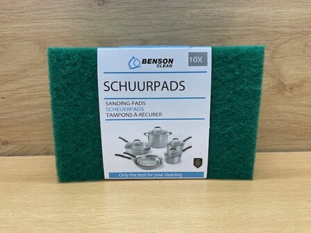 Schuurpad set 10 dlg.