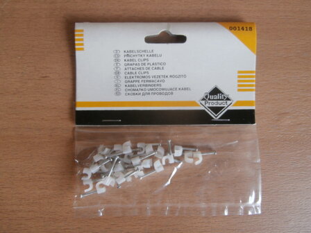 Kabelclipset 25 st