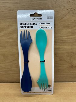 Bestek set 3 in 1 spork 2 dlg.