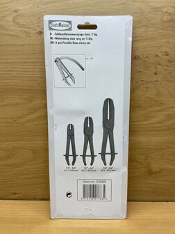 Slangklemtangenset 3 dlg.