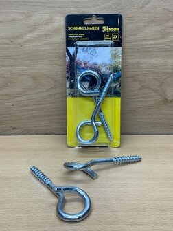 Schommelhaken set 10x125mm 2 dlg.