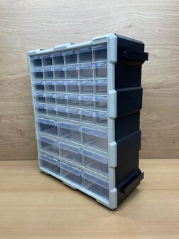Ladenkast 39 vaks 38,1x46,5x15,8cm.