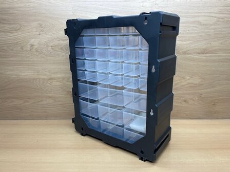 Ladenkast 39 vaks 38,1x46,5x15,8cm.