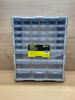 Ladenkast 39 vaks 38,1x46,5x15,8cm.