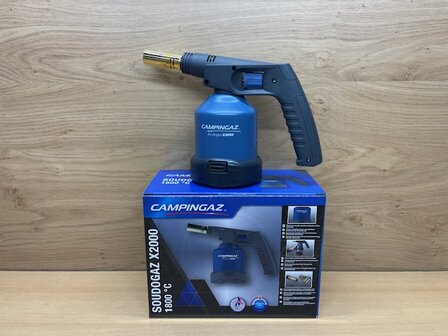 Gas soldeerbrander Campingaz X2000.
